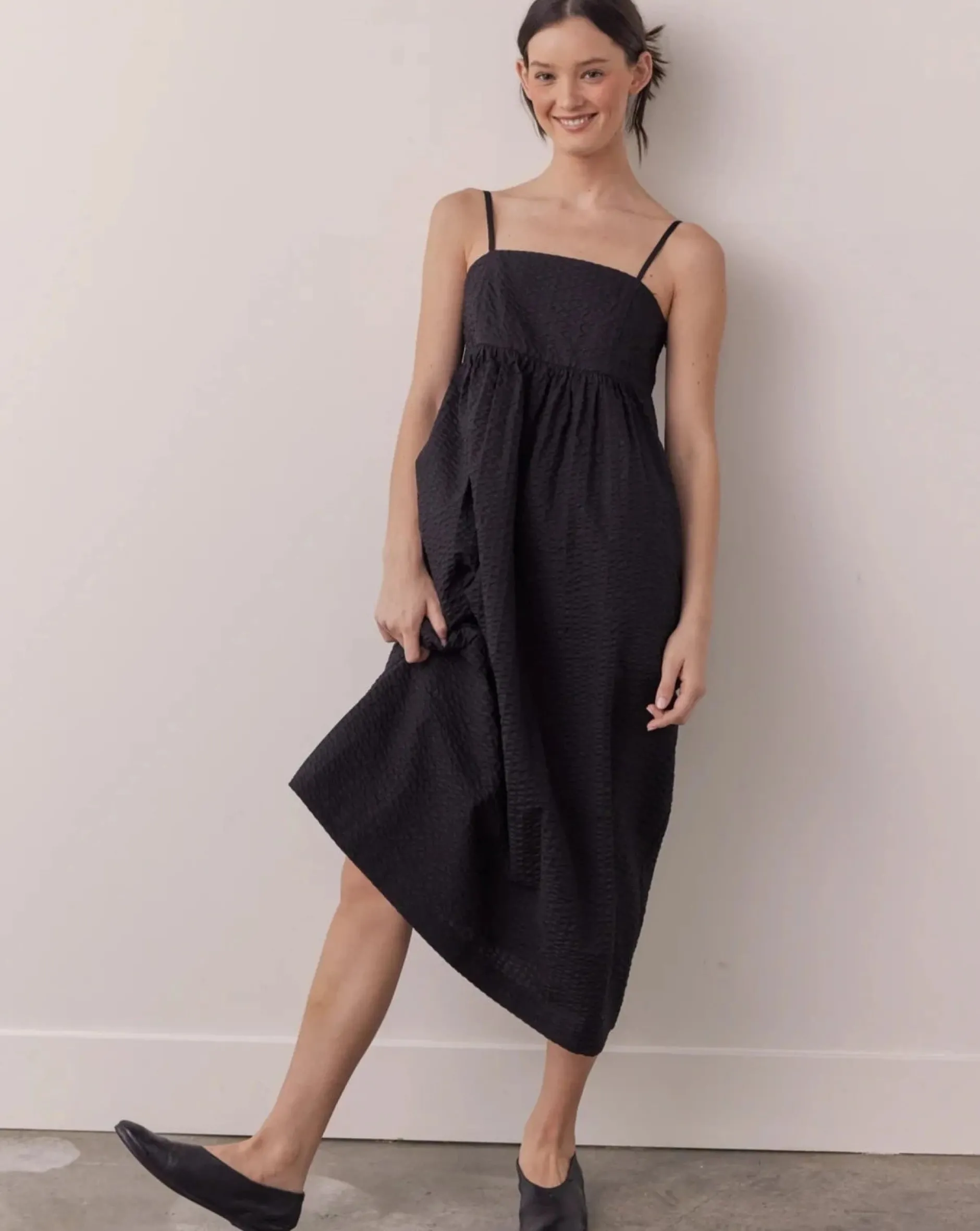 amente_cami_midi_dress_bl_4.webp Dresses | Amente Cami Midi Dress Black