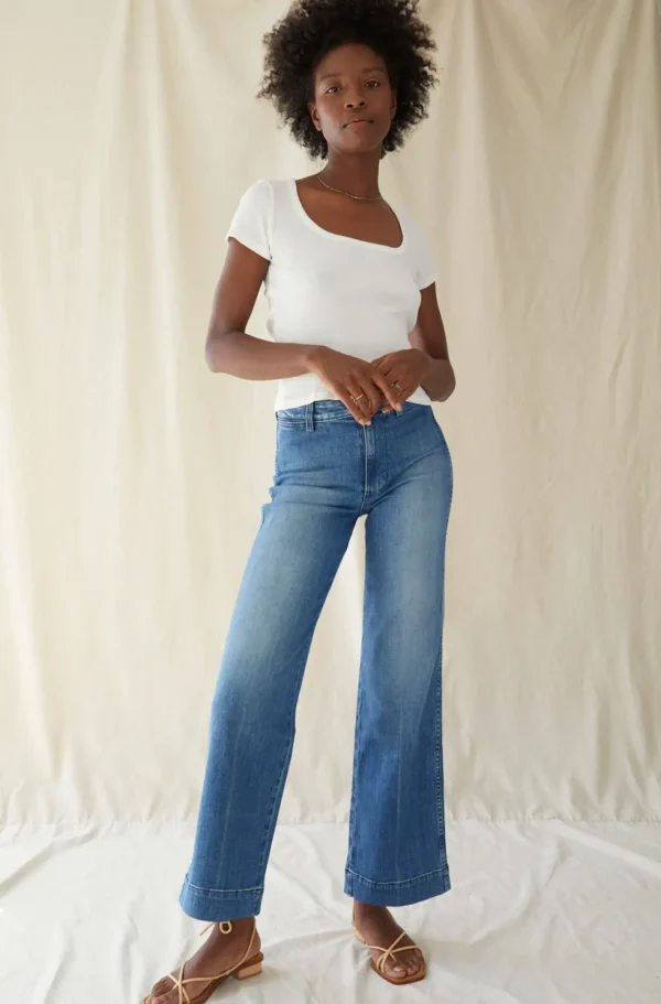 Denim | AMO Audrey Wideleg - Starlight