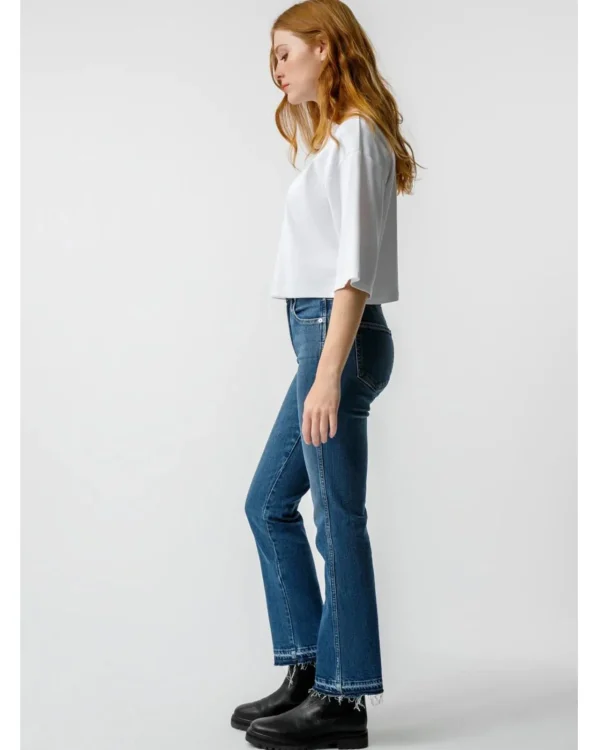 Denim | AMO Bella Crop Crush
