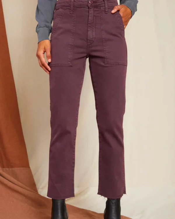 Pants | AMO Easy Army Trouser Wine