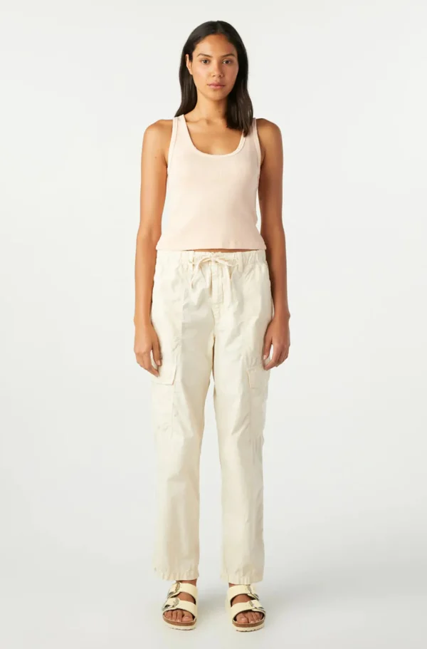 Pants | AMO Luisa Cargo Pant in Bone