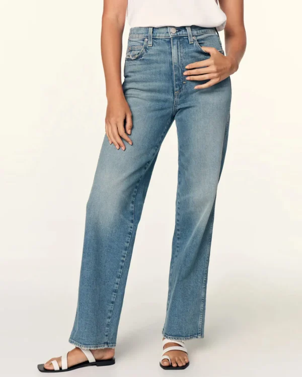 Denim | AMO Tricia High Rise Straight Joyous