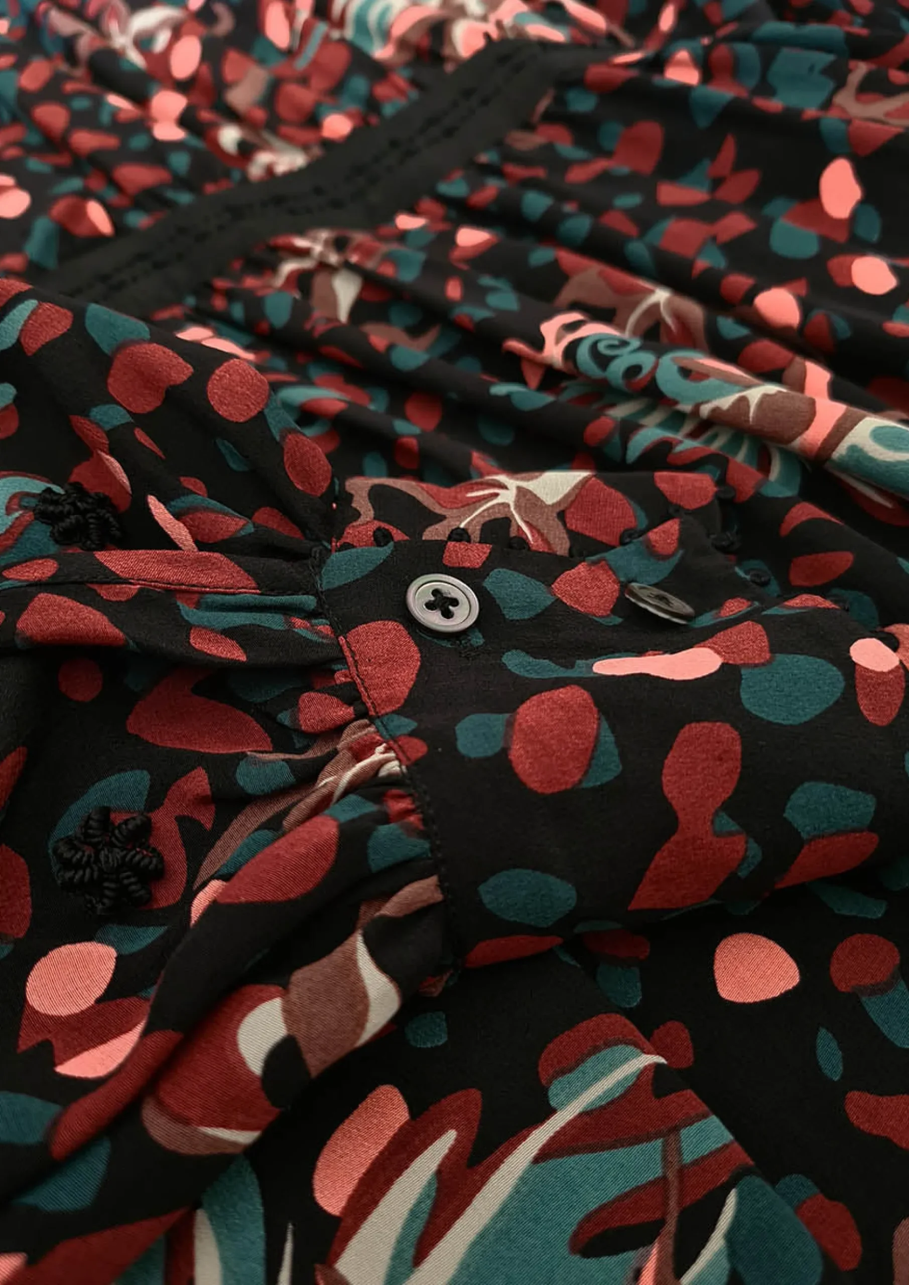 an_an_londree_waist_dress_2.webp Dresses | An An Londree Waist Dress Black Wines