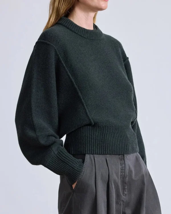 Sweaters | Apiece Apart Alina Dolman Dark Olive