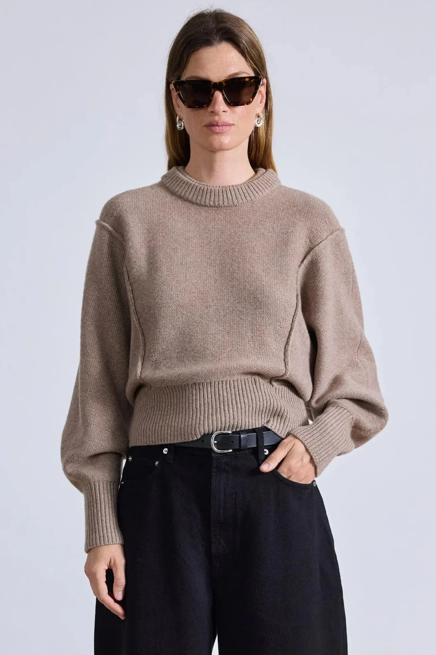 apiece_apart_alina_dolman_1.webp Sweaters | Apiece Apart Alina Dolman Walnut