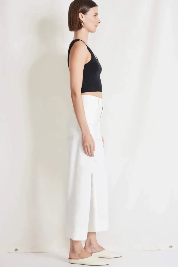 Pants | Apiece Apart Classic Merida Pant Cream