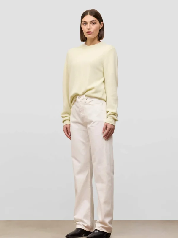 Sweaters | Begg x Co Hepburn Crew White Tea