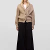 Sweaters | Begg x Co Mini Yacht Cardigan Brown Undyed