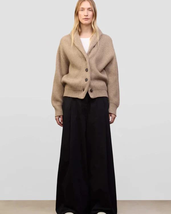 Sweaters | Begg x Co Mini Yacht Cardigan Brown Undyed