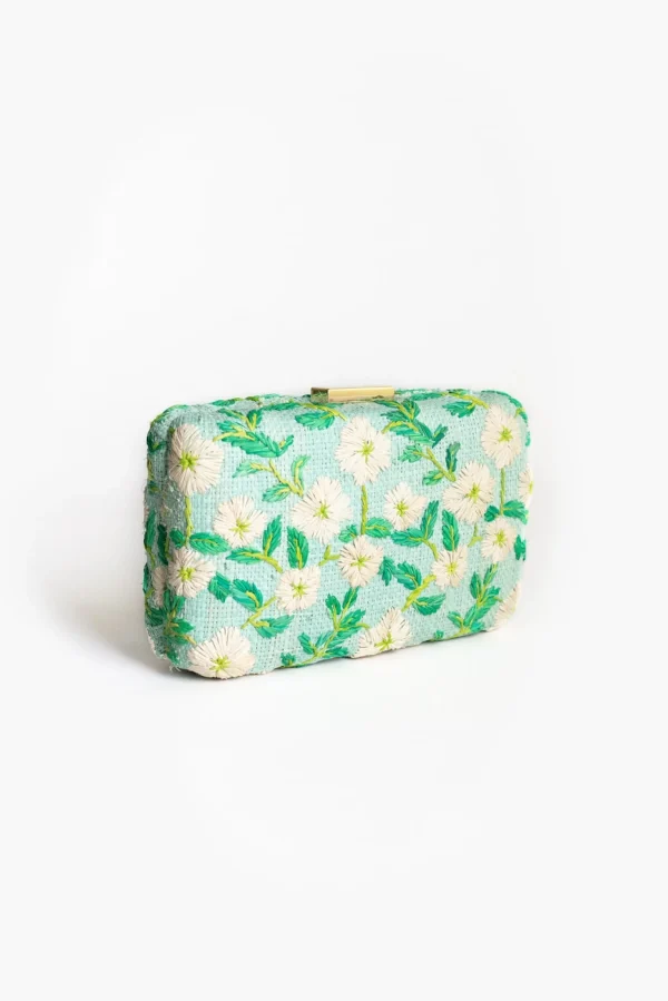 Bags | Thistle Hill Blue Iris Clutch