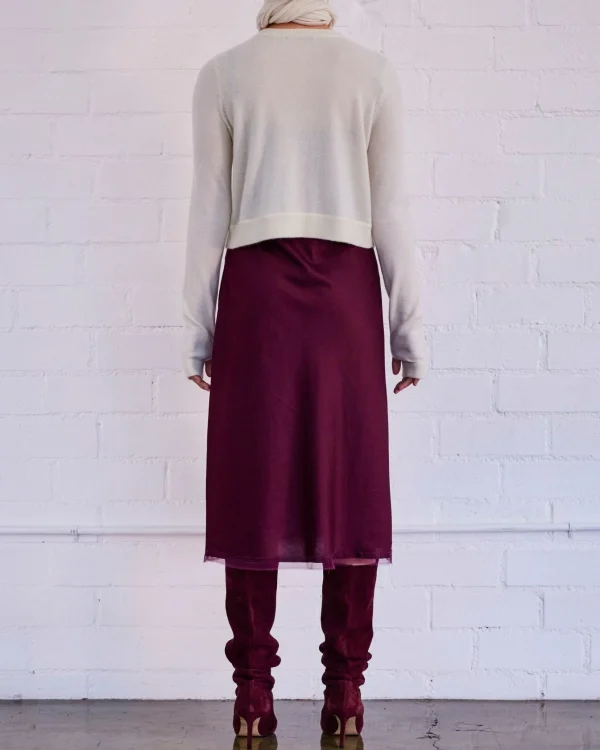 Sweaters | Brazeau Tricot All Thumbs Cardigan Creme
