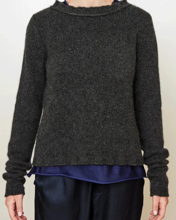 Sweaters | Brazeau Tricot Chunky Coco Coal
