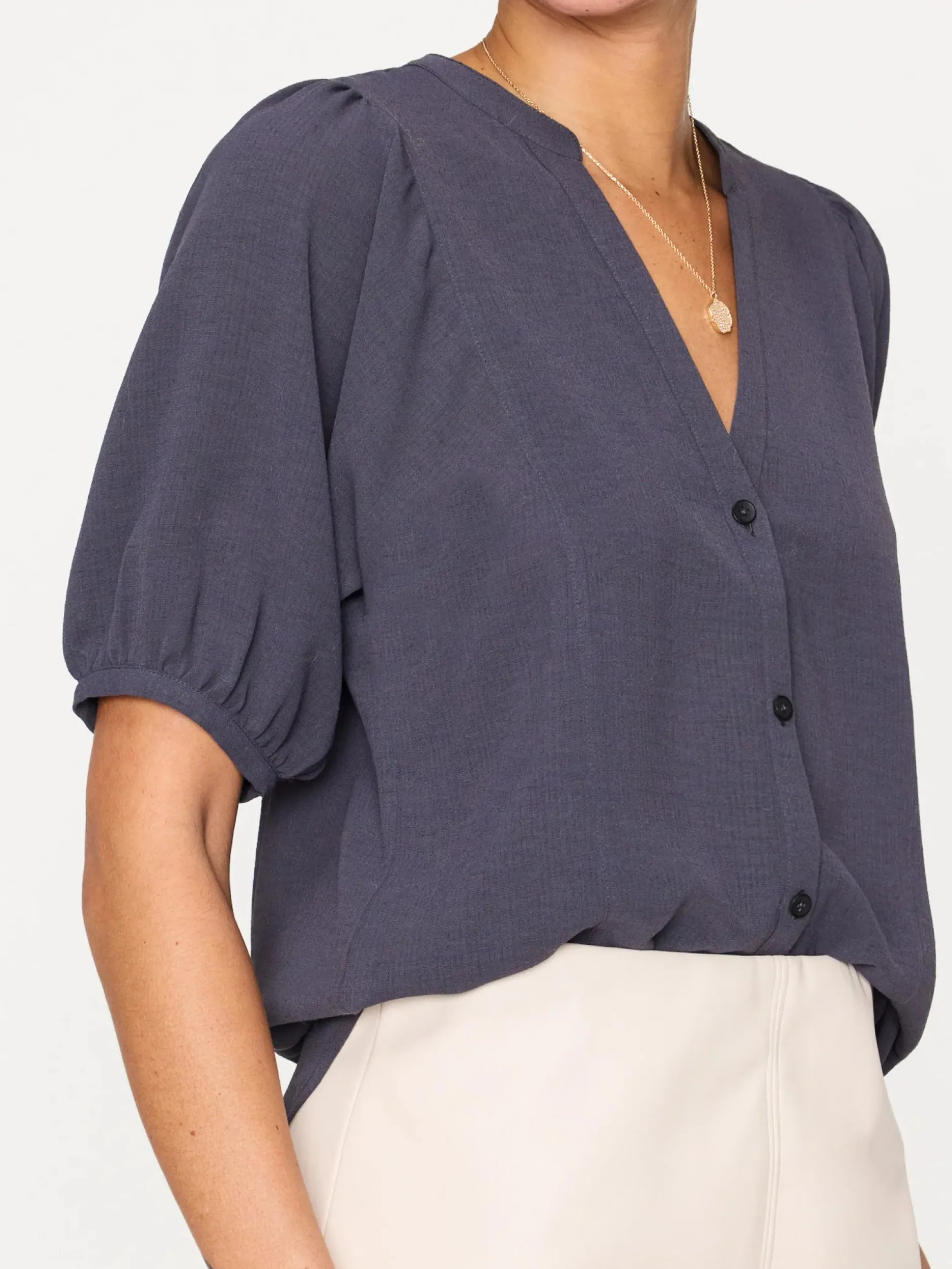 brochu_walker_east_blouse_1.webp Shirts + Tops | Brochu Walker East Blouse Slate
