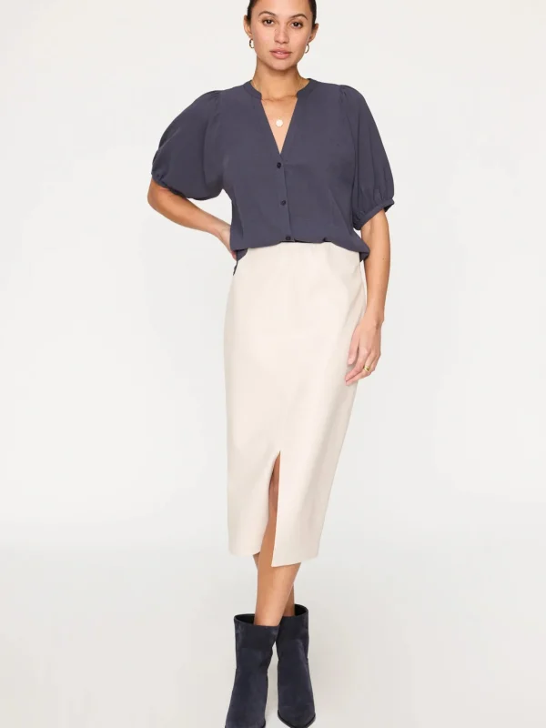 Shirts + Tops | Brochu Walker East Blouse Slate