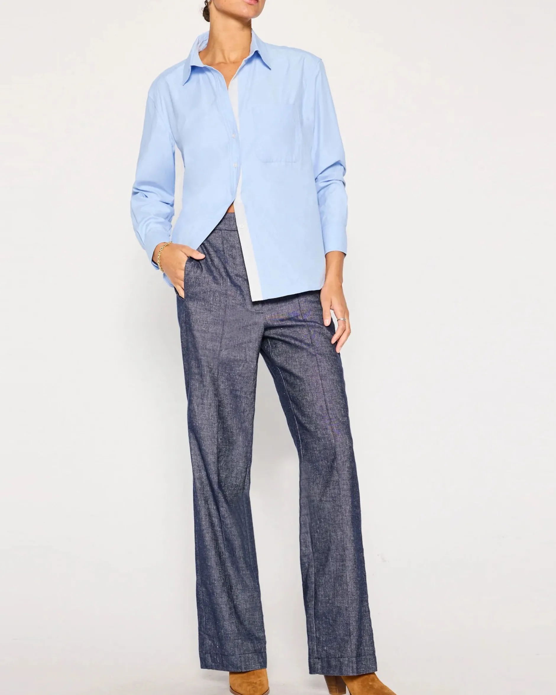 brochu_walker_everyday_sh_0-2.webp Shirts + Tops | Brochu Walker Everyday Shirt Oxford Blue