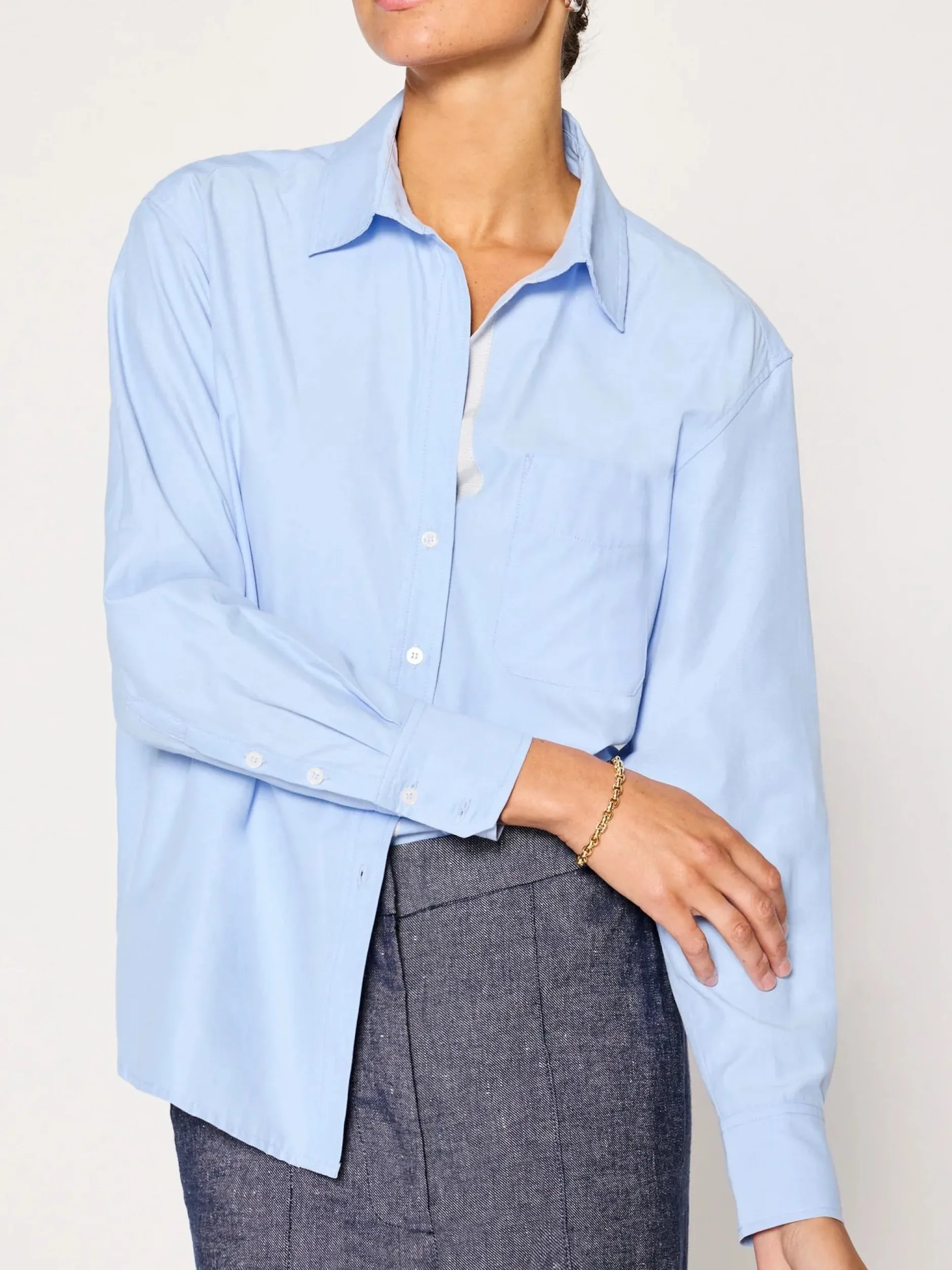 brochu_walker_everyday_sh_1-2.webp Shirts + Tops | Brochu Walker Everyday Shirt Oxford Blue