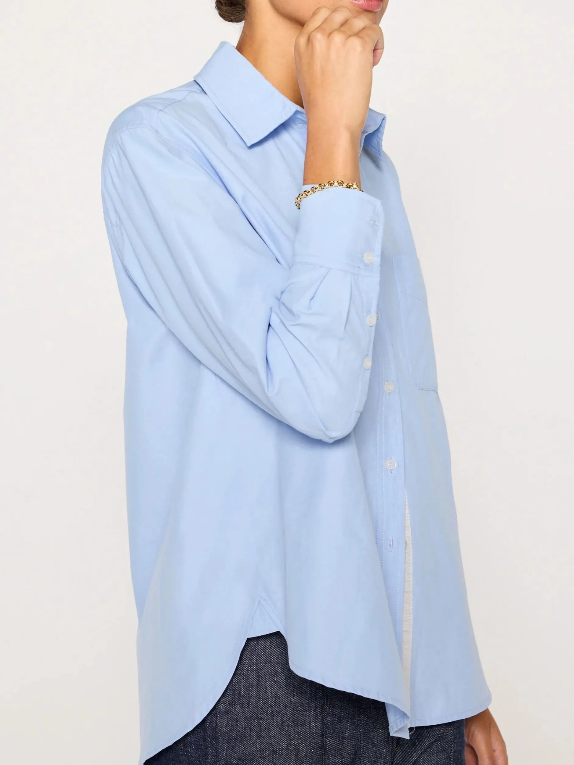 brochu_walker_everyday_sh_2-2.webp Shirts + Tops | Brochu Walker Everyday Shirt Oxford Blue