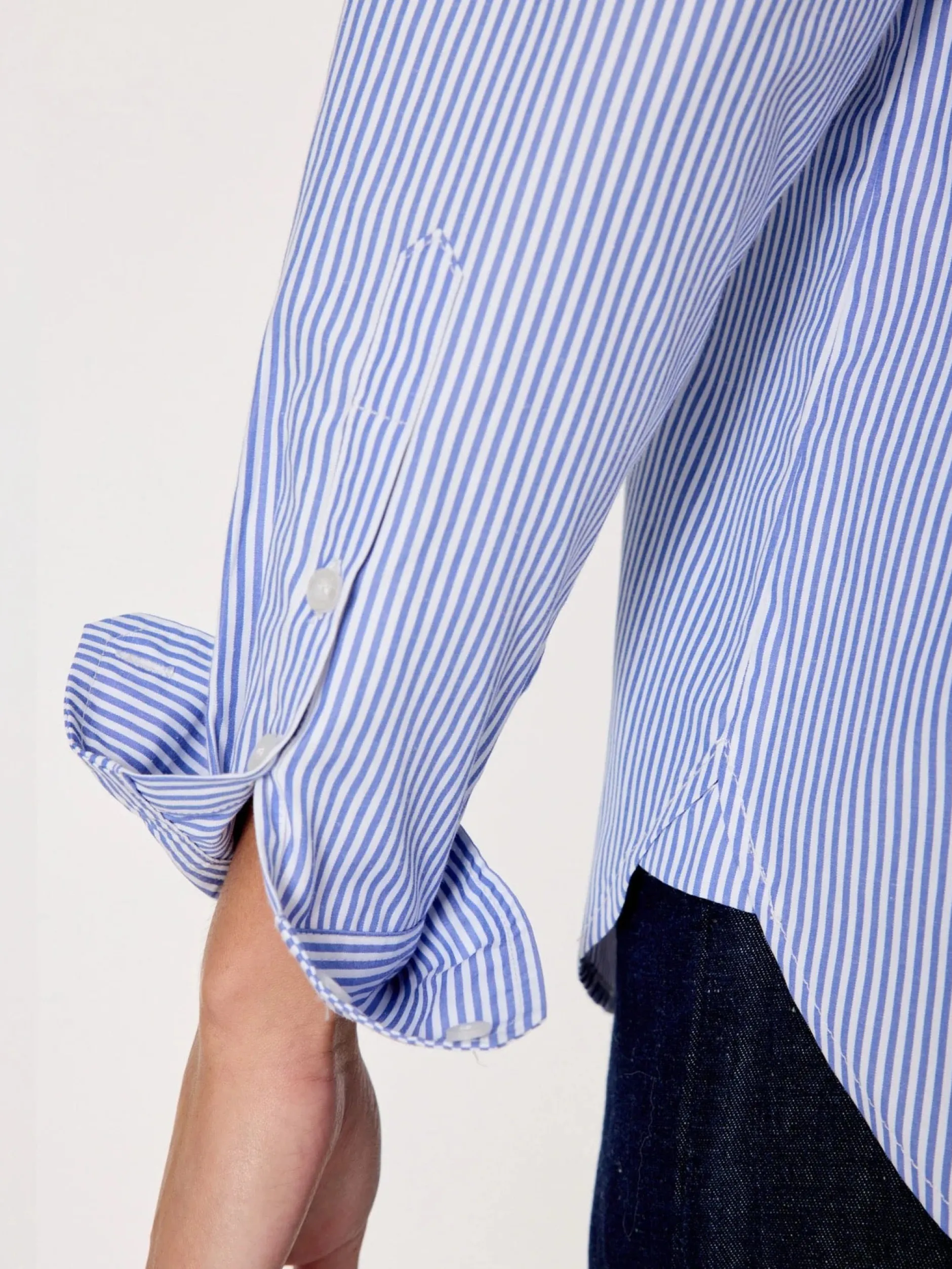 brochu_walker_everyday_sh_5.webp Shirts + Tops | Brochu Walker Everyday Shirt Blue Stripe