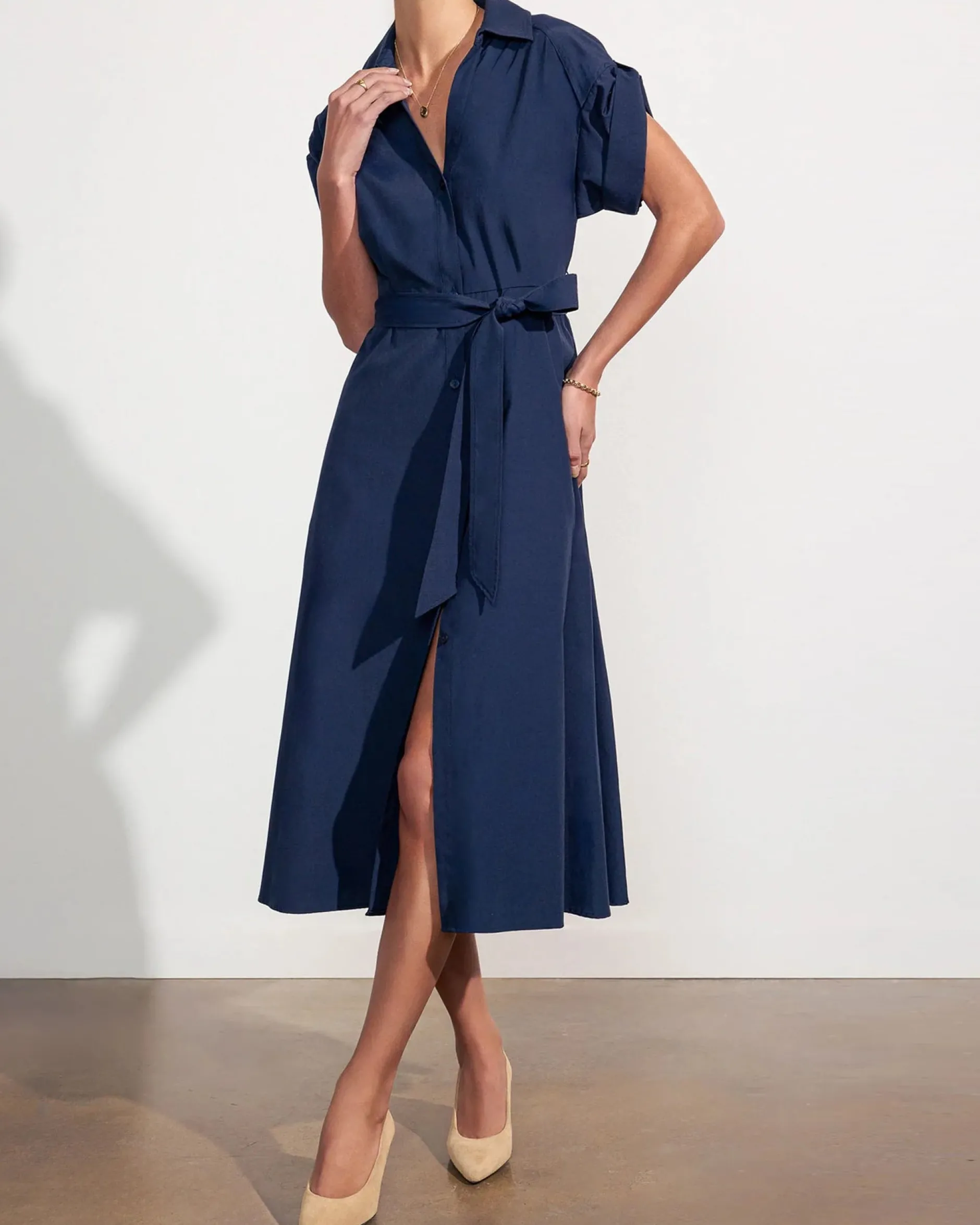 brochu_walker_fia_belted__0-1.webp Dresses | Brochu Walker Fia Belted Dress Navy
