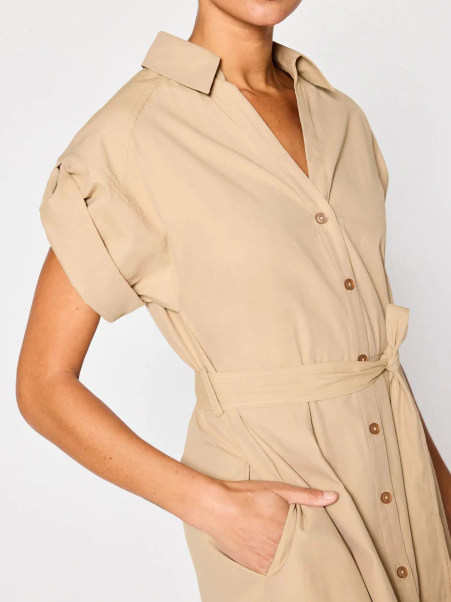 brochu_walker_fia_belted__1-3.webp Dresses | Brochu Walker Fia Belted Dress Sahara
