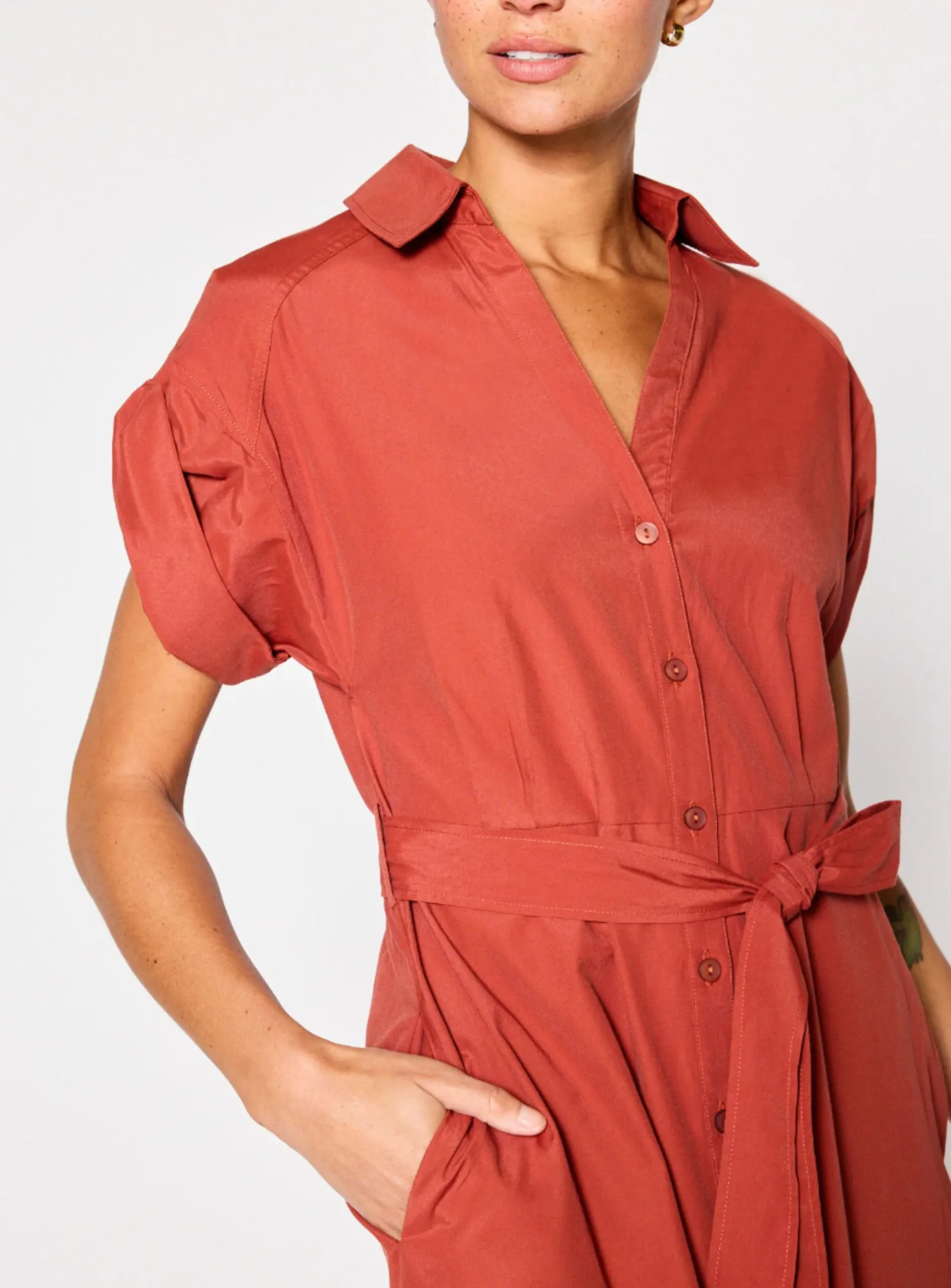 brochu_walker_fia_belted__2-4.webp Dresses | Brochu Walker Fia Belted Dress Tuscany