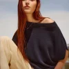 Sweaters | Brochu Walker Morten Funnel Neck Top Navy