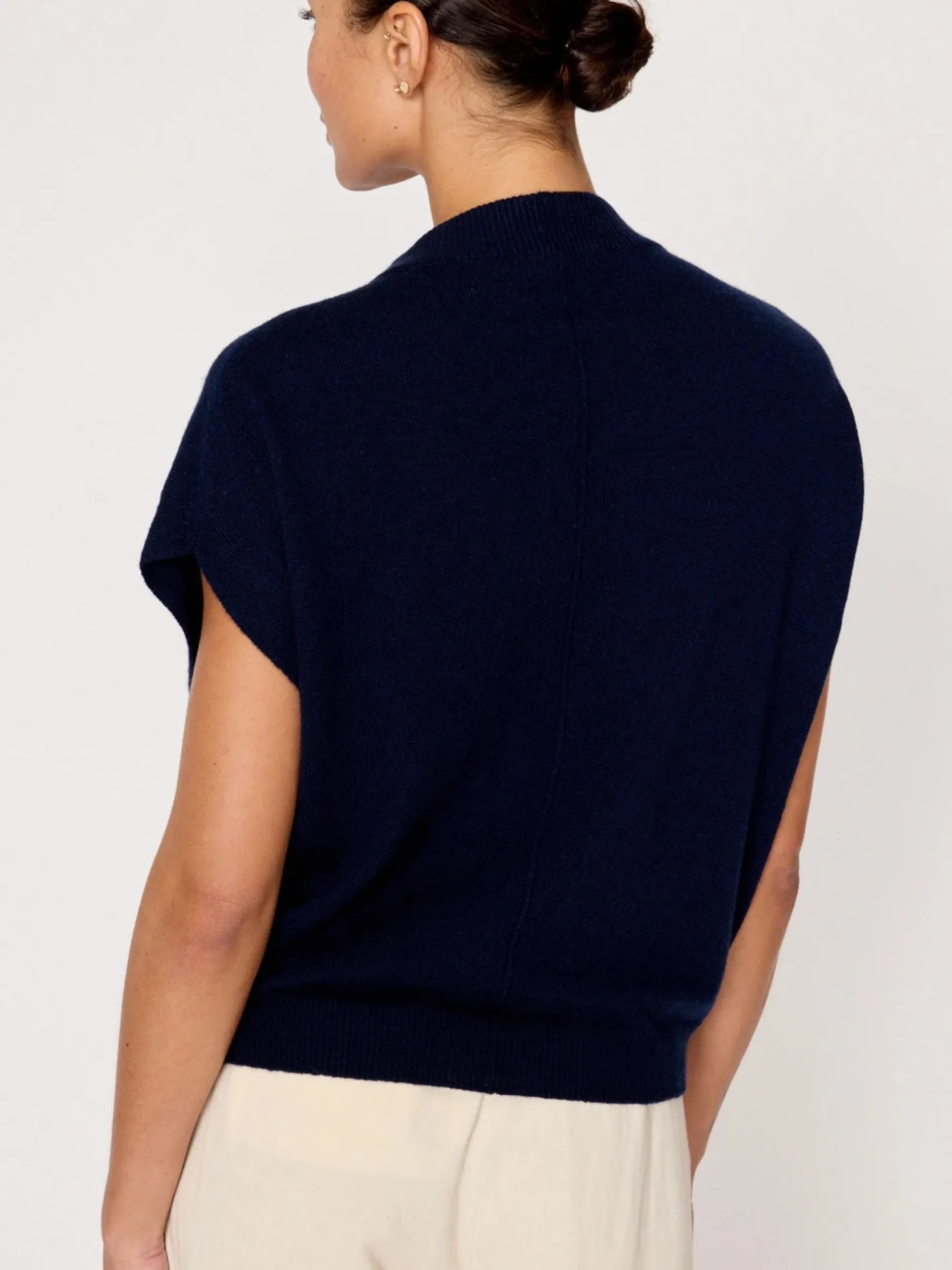 brochu_walker_morten_funn_3-1.webp Sweaters | Brochu Walker Morten Funnel Neck Top Navy