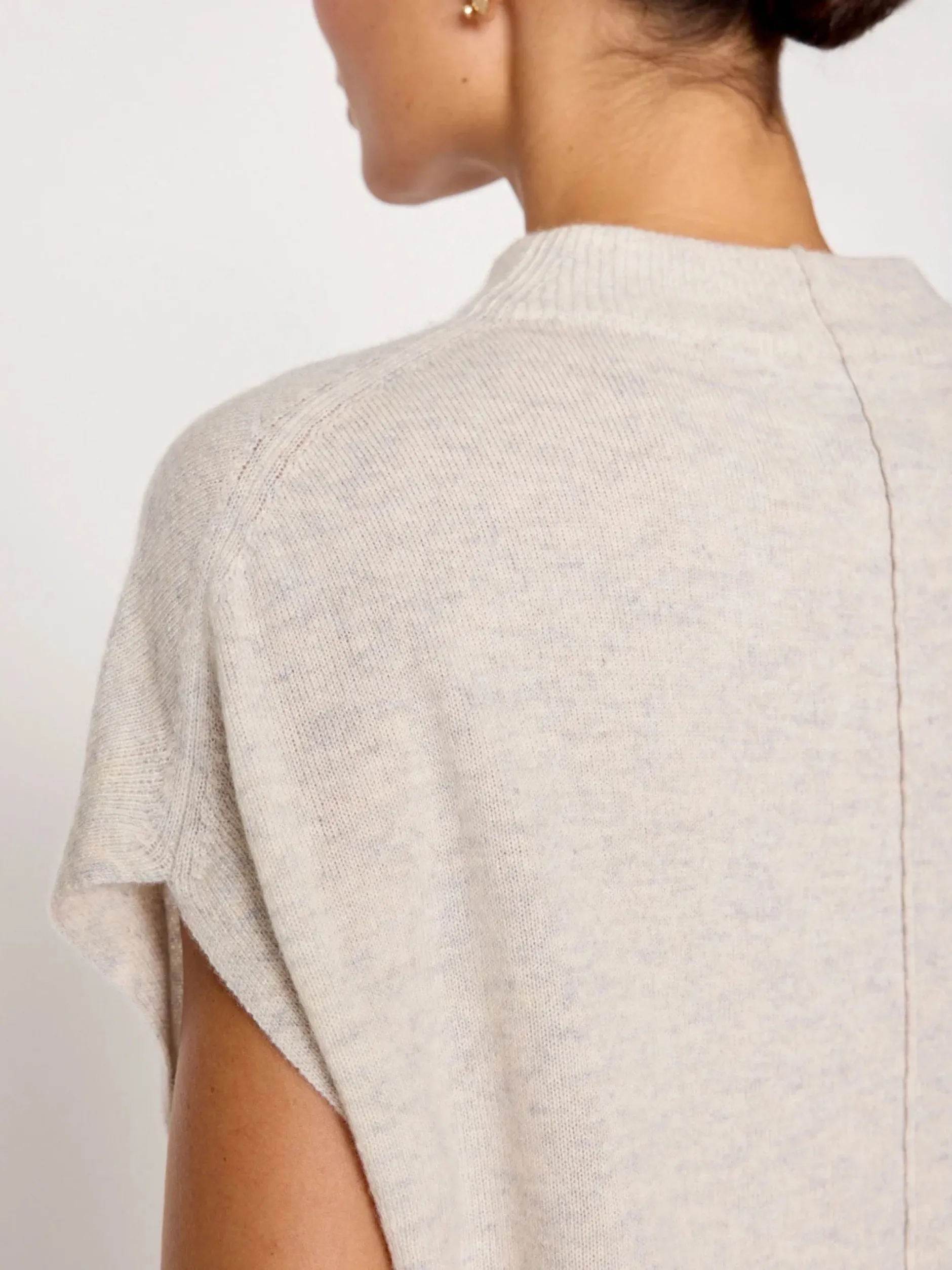 brochu_walker_morten_funn_5.webp Sweaters | Brochu Walker Morten Funnel Neck Top Mist Melange