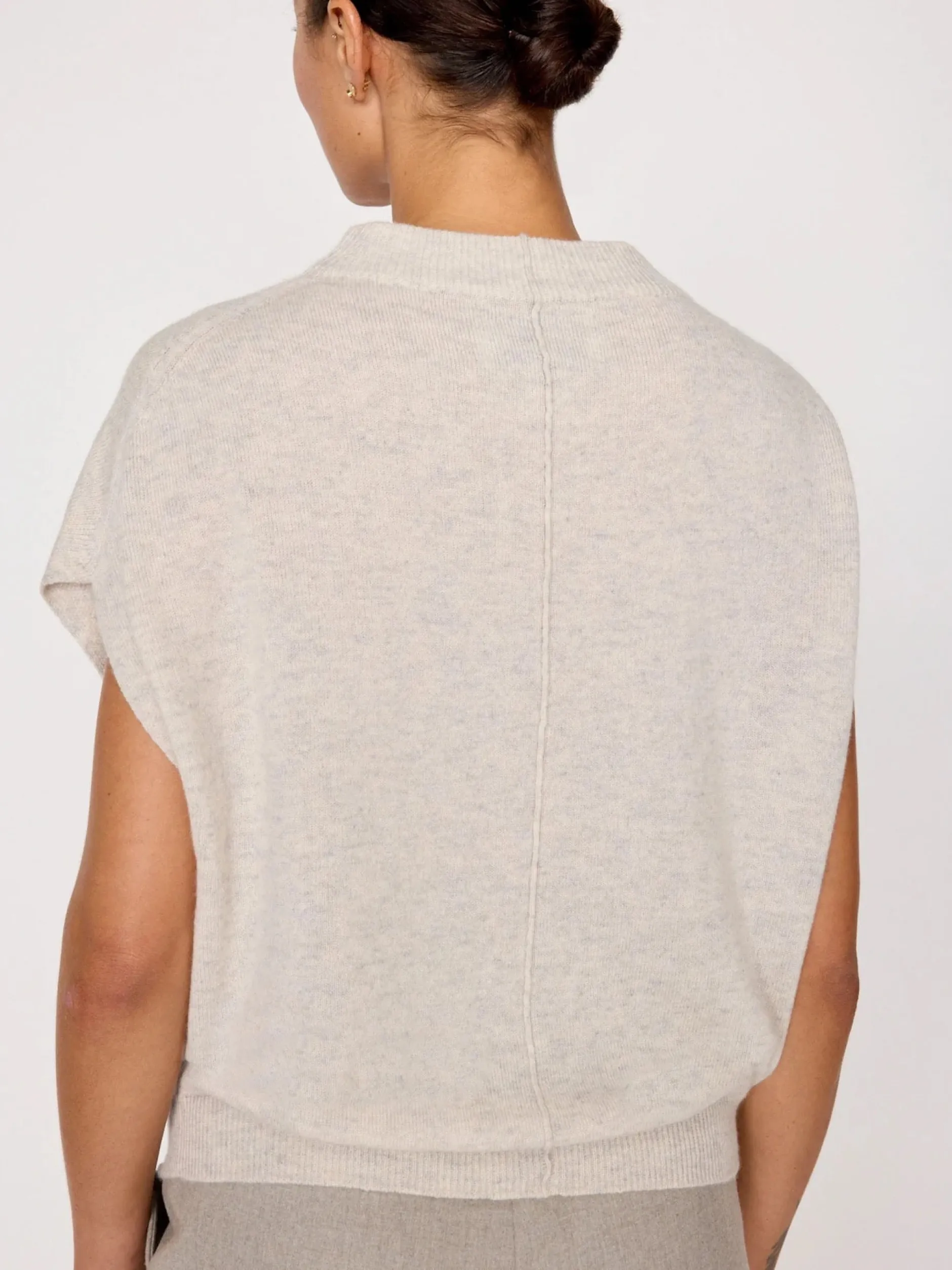 brochu_walker_morten_funn_6.webp Sweaters | Brochu Walker Morten Funnel Neck Top Mist Melange
