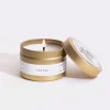 Candles | Brooklyn Candle Studio Santal Gold Travel Candle