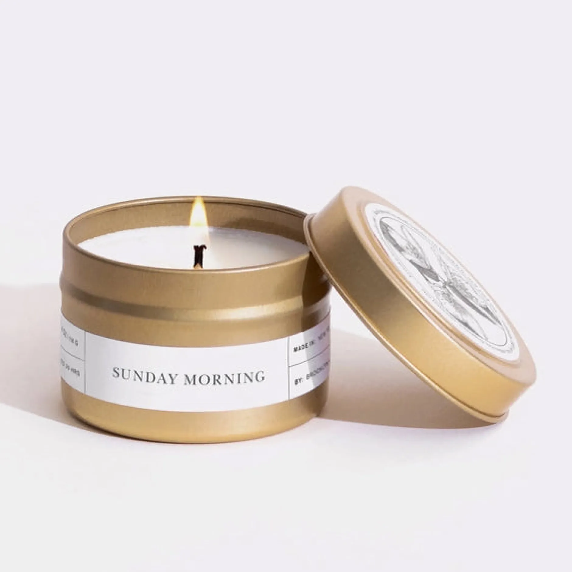 brooklyn_candle_studio_su_0.webp Candles | Brooklyn Candle Studio Sunday Morning Gold Travel Candle