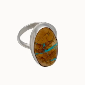 Jewelry | Carolyn Keys Lake Ring Boulder Turquoise