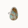 Jewelry | Carolyn Keys Lake Ring Royston Turquoise