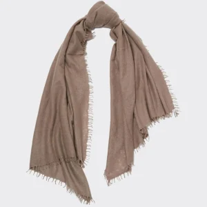 Scarves | Communitie Cashmere Felted Stole Dark Beige