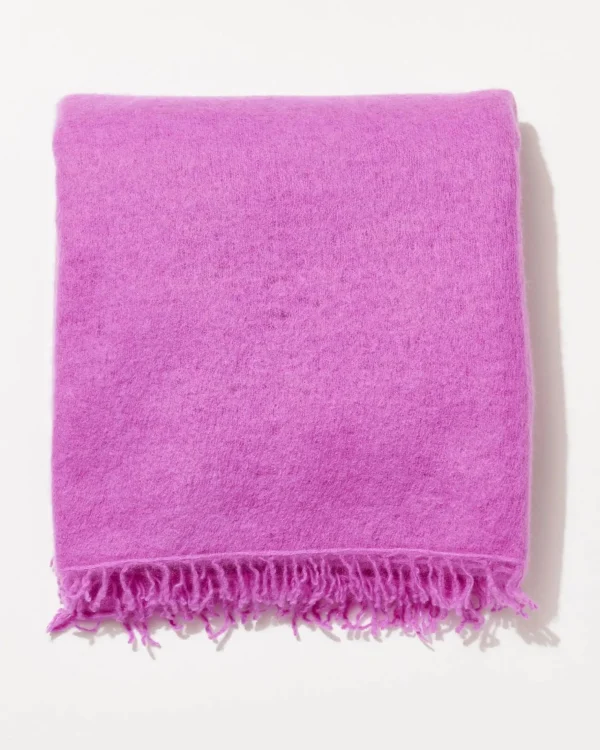 Scarves | Communitie Cashmere Felted Stole Iris Orchid