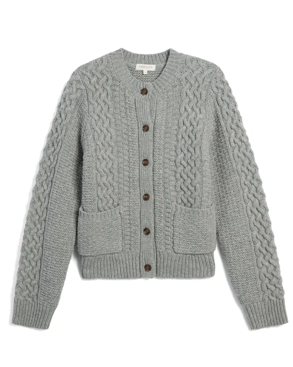 Sweaters | Demylee Charlotte Cardigan Light Heather Grey