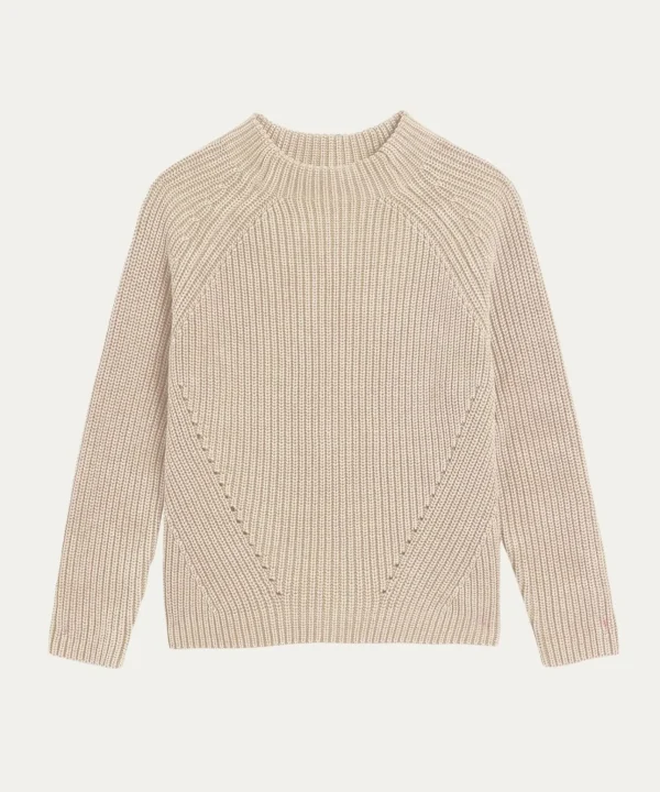 Sweaters | Demylee Daphne Washed Cotton Sweater Sandstone