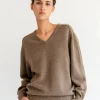 Sweaters | Demylee Jovie Cashmere Sweater Undyed Beige