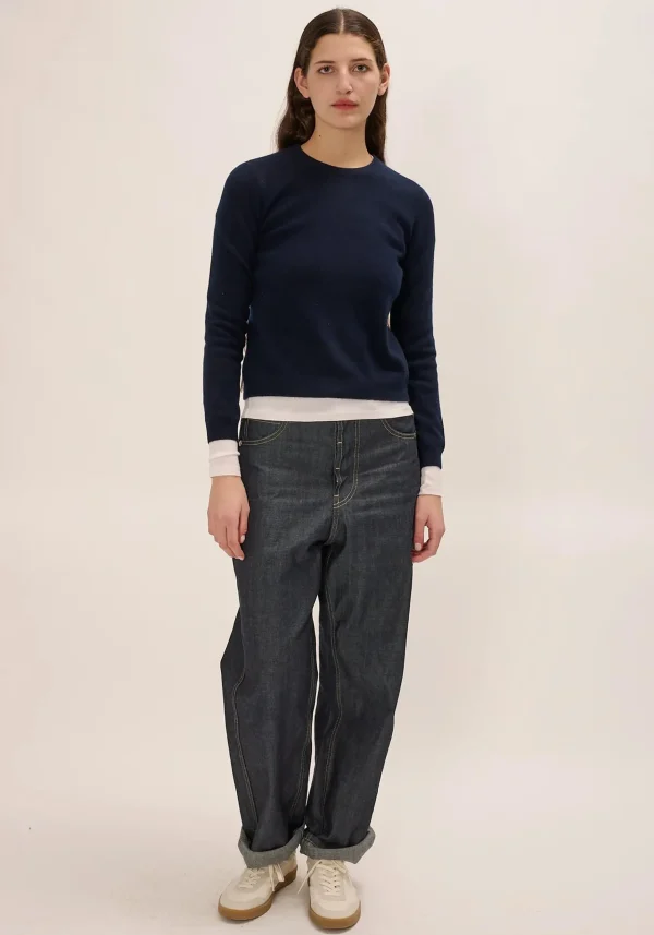 Sweaters | Demylee Lulu Sweater Navy