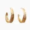 Jewelry | Emilie Shapiro Seagrass Hoop Earrings