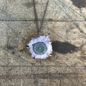 Jewelry | Emilie Shapiro Stalactite Slice Pendant