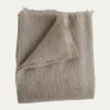 Throws | Evangeline Mohair Throw Ash