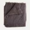 Throws | Evangeline Mohair Throw Amethyst