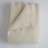 Throws | Evangeline Mohair Throws Pearl