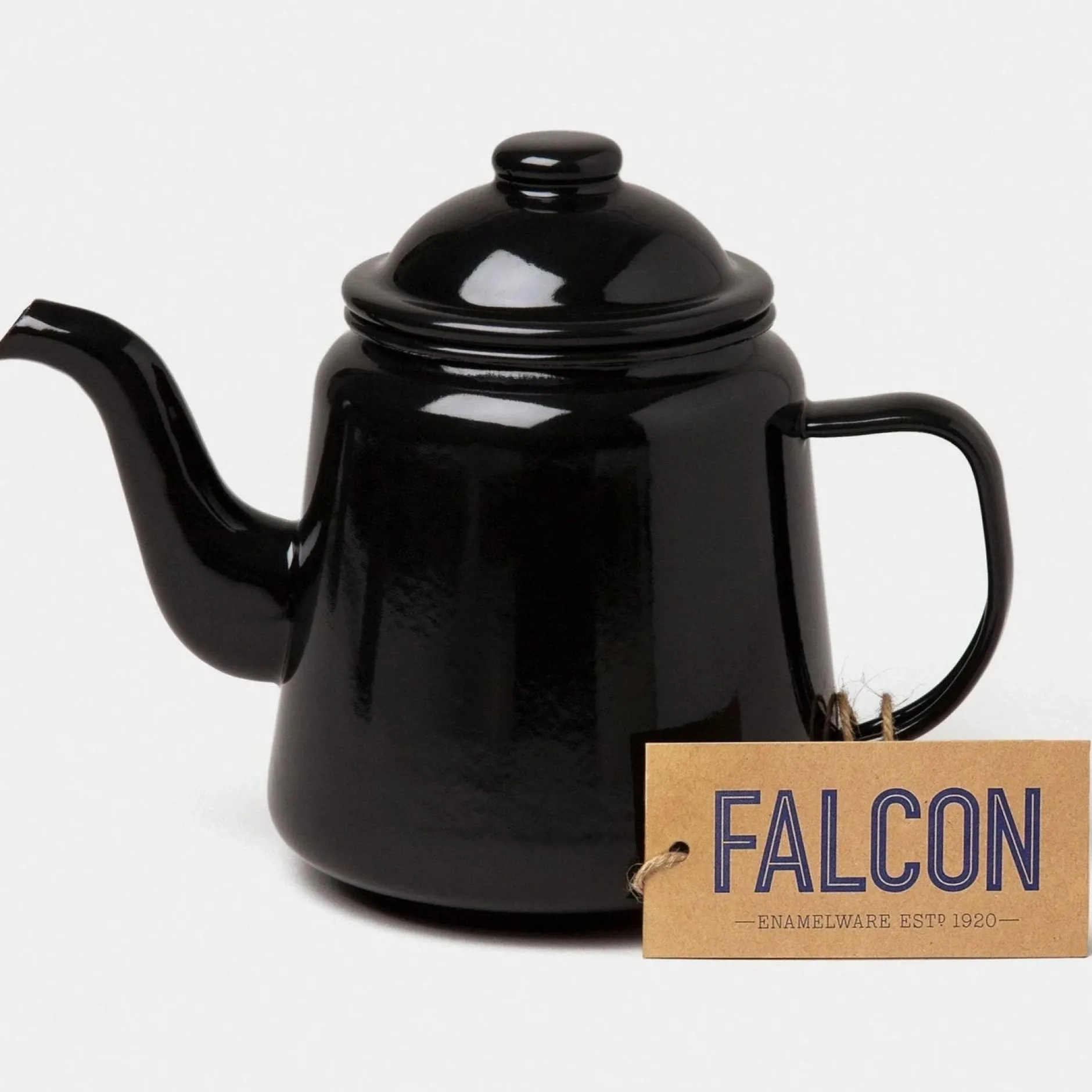 falcon_enamelware_teapot__0.webp Home Decor | Pillows | Falcon Enamelware Teapot Coal Black