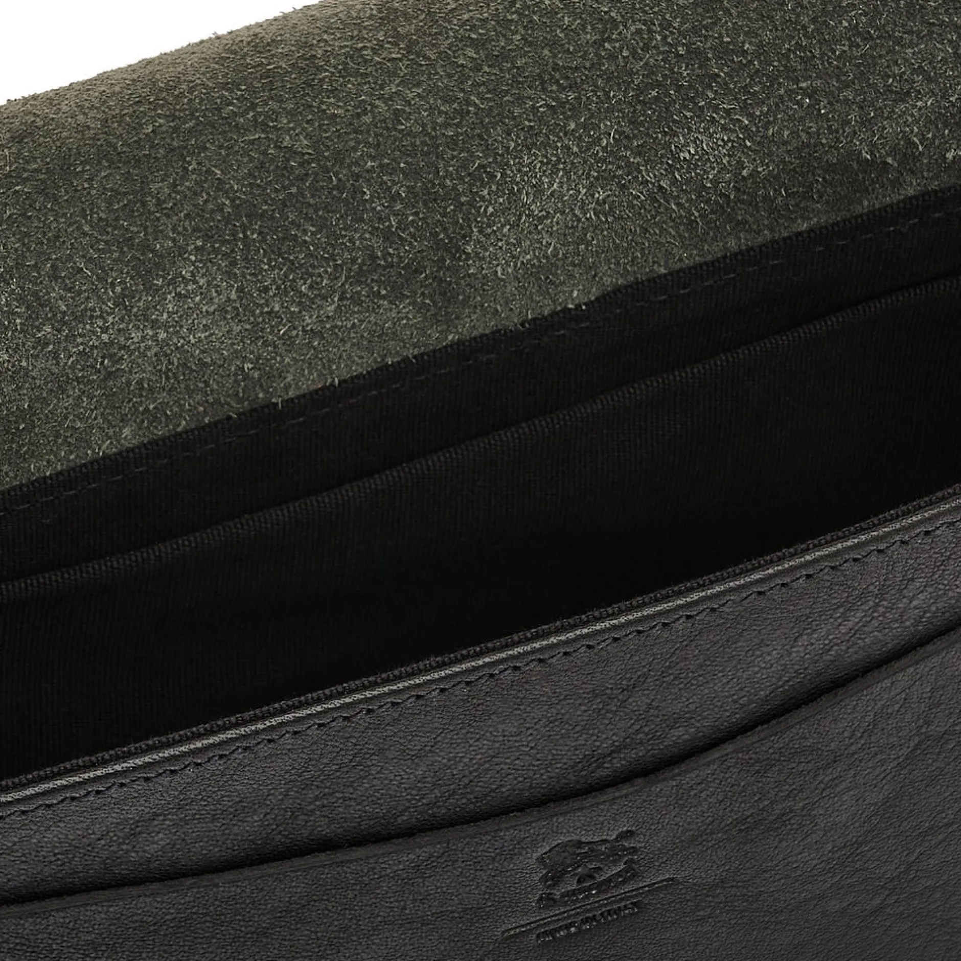 fausta_small_crossbody_bl_4.webp Bags | Il Bisonte Fausta Small Crossbody Black with Brass Hardware