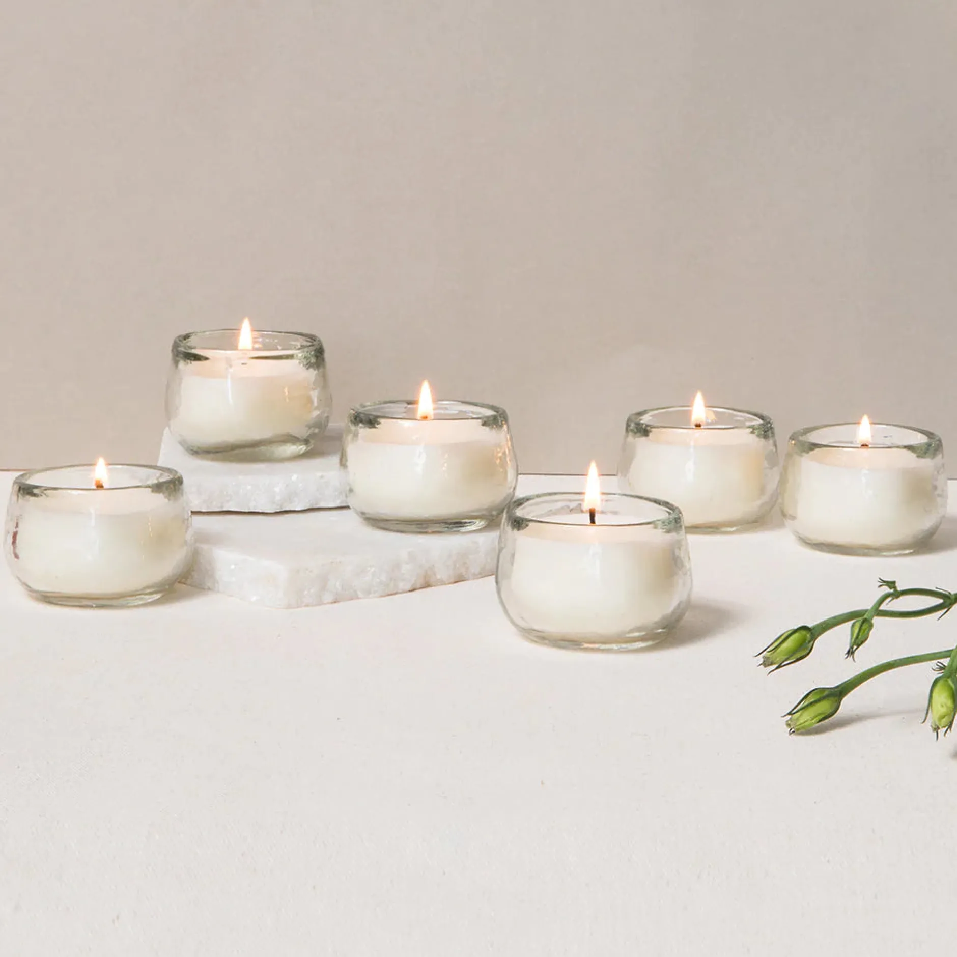 glass_mini_votive_candle_0.webp Home Decor | Pillows | Thistle Hill Glass Mini Votive Candle