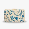 Bags | Thistle Hill Hana Blue Clutch