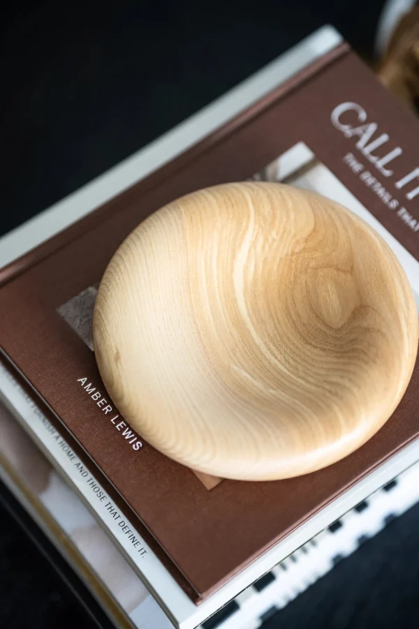 Home Decor | Pillows | Thistle Hill Hand Carved Wooden Jewelry Tray Natural Wood