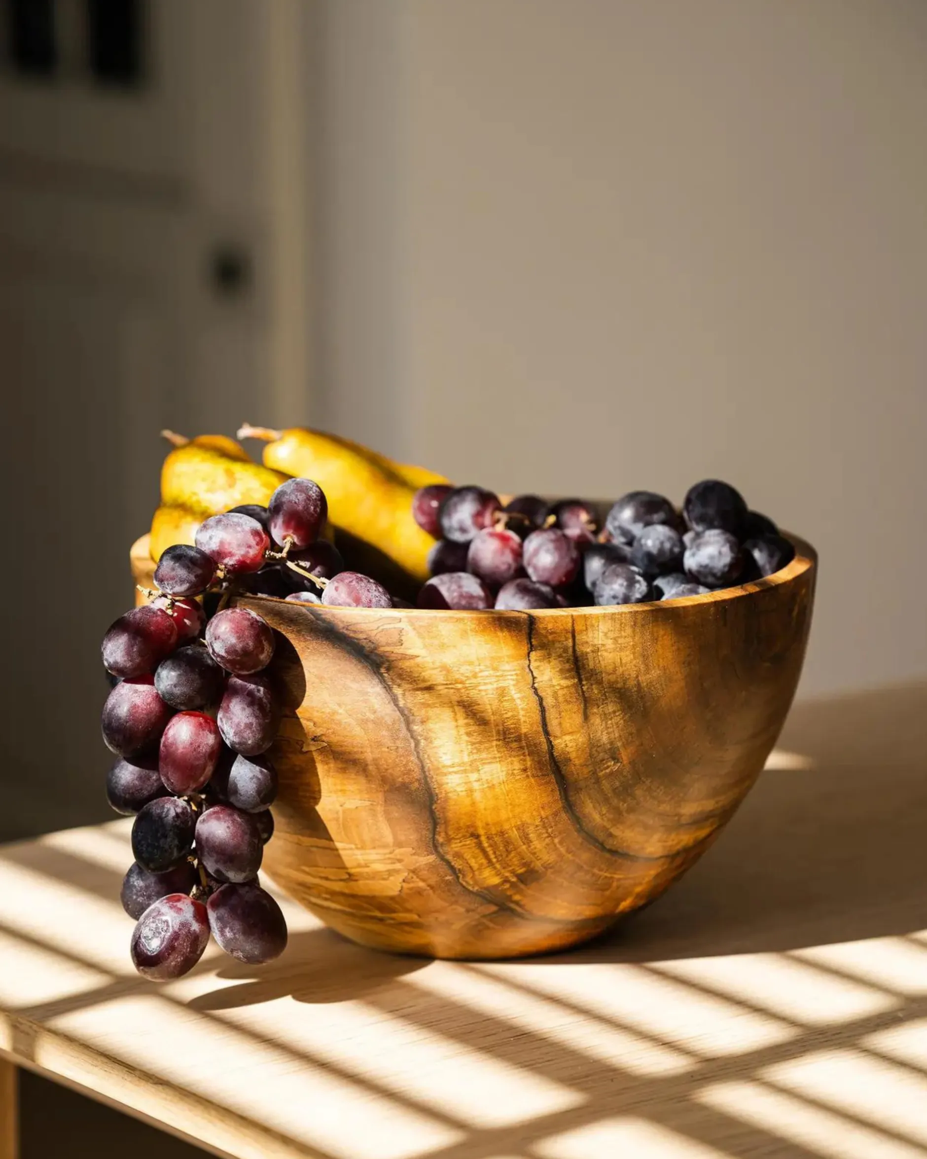 handcarved_tall_walnut_wo_0.webp Home Decor | Pillows | Thistle Hill Hand-Carved Tall Walnut Wood Bowl